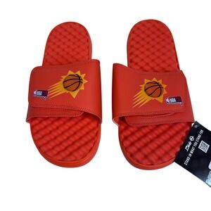 NWT Phoenix Suns NBA Orange Con Slides Men's Sz 12 Adjustable Sandals Basketball